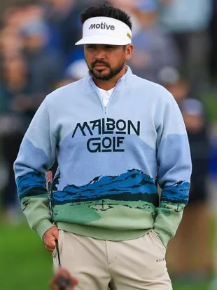 Farmers Insurance Open 2025 Jason Day Half Zip Sweater