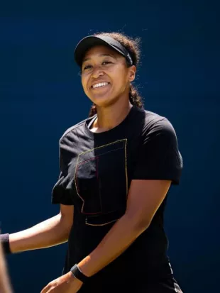 Naomi Osaka National Bank Open 2026 Black T-Shirt