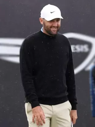 Scottie Scheffler Genesis Scottish Open 2026 Black Sweatshirt