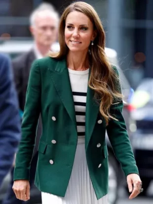 Princess of Wales Commonwealth Games Green Blazer