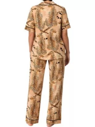 Angela Murray Big Brother USA S28 Leopard Pajamas