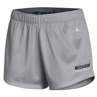 Lined Mesh Shorts Shiny