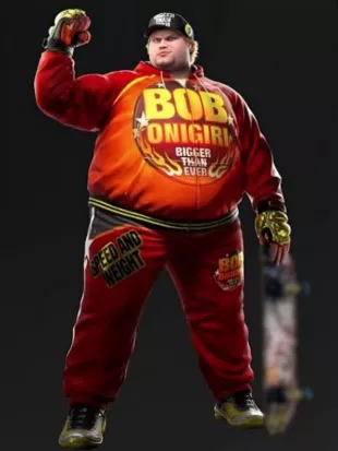 Tekken 8 Bob Onigiri Red Tracksuit Costume