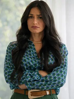 The Chelsea Detective S04 Geometric Print Shirt