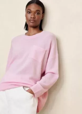 Caro Oversized Lightweight Cashmere Sweater