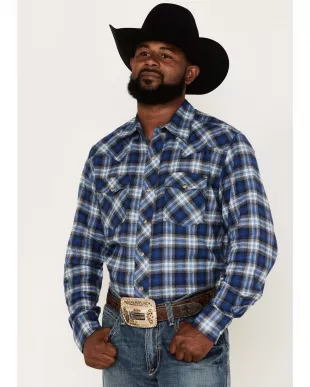 Long Sleeve Snap Western Shirt