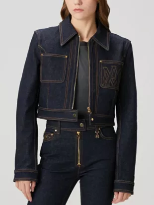 MLWTWB S03 Jackie Howard Cropped Zip Denim Jacket