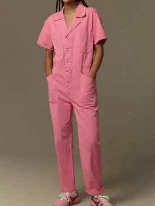 My Life With The Walter Boys S03 Ellie O’Brien Pink Jumpsuit
