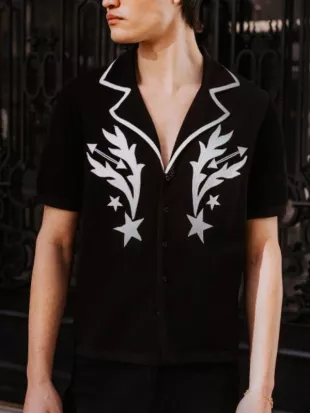 The Young and the Restless 2026 Michael Graziadei Black Shirt