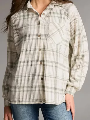 The McBee Dynasty S03 Alli McBee Plaid Shirt
