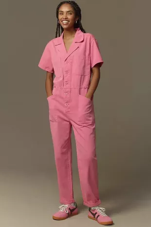 Grover Short-Sleeve Jumpsuit