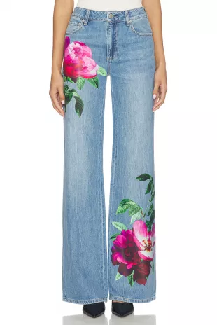 Alice + Olivia Chic Full Length Jean