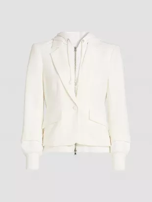 Le Petit Khloe Zip-Up Blazer