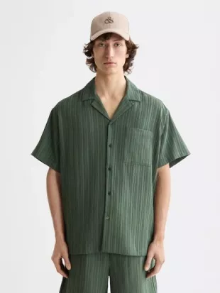 Striped Short Sleeved Shirt