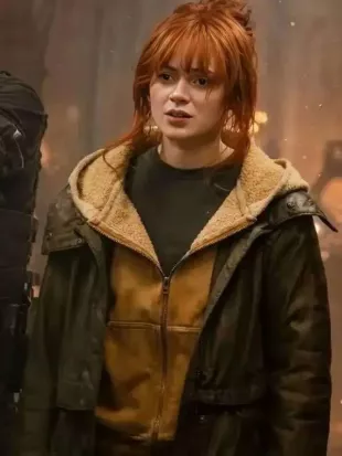 Spider Man Brand New Day 2026 Sadie Sink Green Jacket
