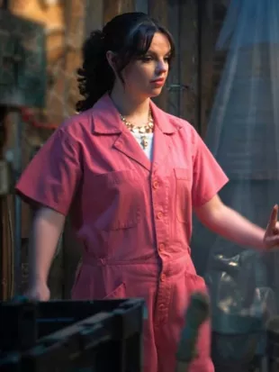 My Life With The Walter Boys S03 Ellie O’Brien Short Sleeve Jumpsuit
