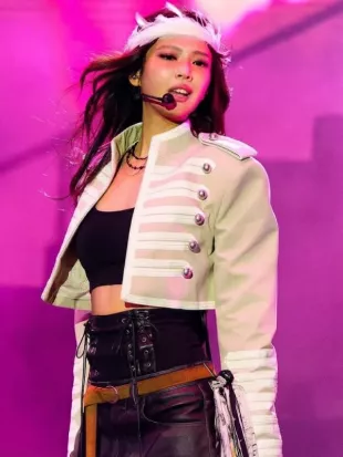 Lollapalooza Festival 2026 Jennie Cropped Jacket