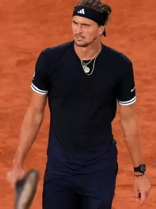 Alexander Zverev National Bank Open Black T-Shirt