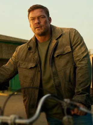 Reacher S4 Alan Ritchson Tan Jacket