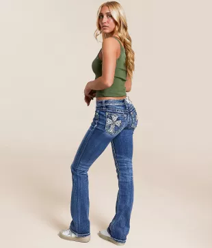 Low Rise Tailored Boot Stretch Jean