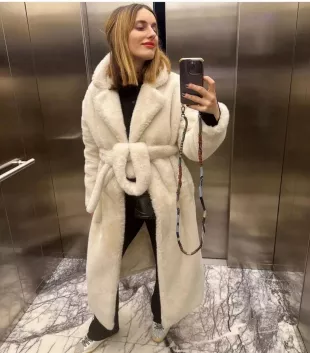 Faux Fur Coat