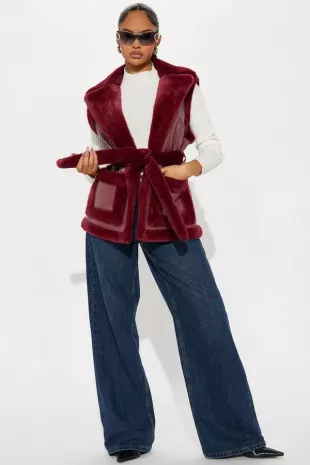 Waiting Games Shearling Coat