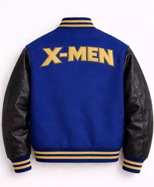 X-Men Blue and Black Varsity Jacket