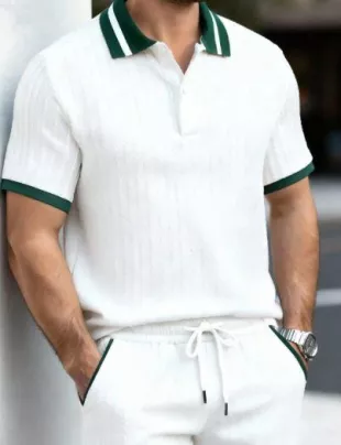 2pcs Men's Casual Fashion Tracksuit