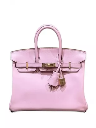 Rose Gold-Hardware Tote Bag