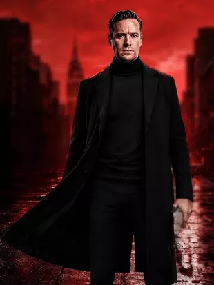 Citizen Vigilante 2026 Armie Hammer Black Long Coat