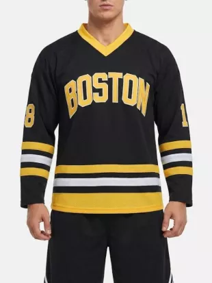 Pure Average 2026 Michael Drake Boston Ice Hockey Jersey