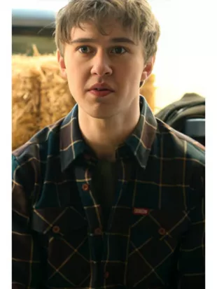 My Life with the Walter Boys S03 Danny Walter Plaid Shirt