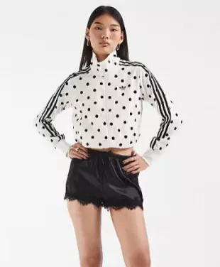 Polka Dot Fire Bird Track Top