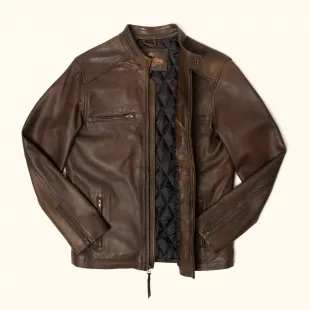 Thompson Leather Moto Jacket