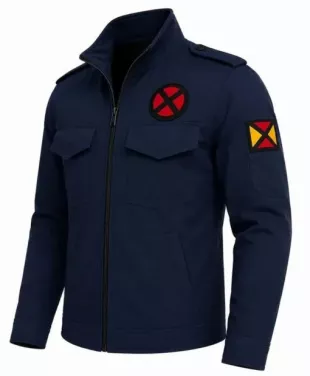 Professor X Navy Blue Costume Jacket
