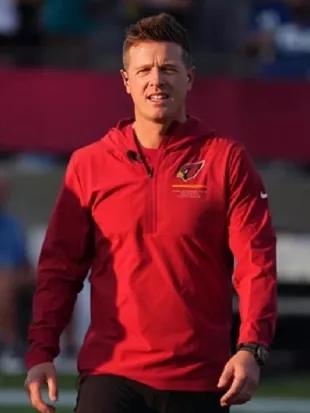Cardinals Preseason 2026 Mike LaFleur Red Jacket