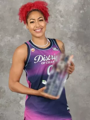 AT&T WNBA All-Star 2026 Shakira Austin Purple Jersey