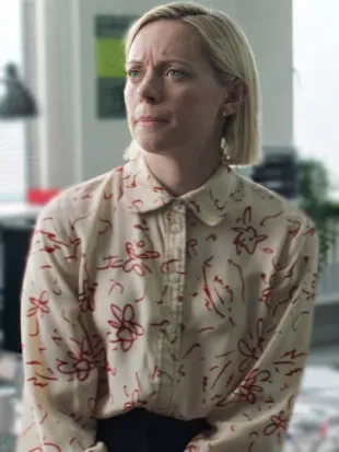 Lucy Phelps The Chelsea Detective S04 Floral Print Shirt