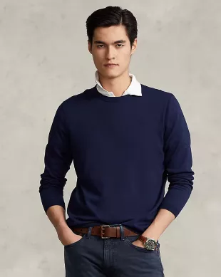 Cotton Crewneck Sweater