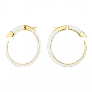 Sabre Solis Hoop Earrings