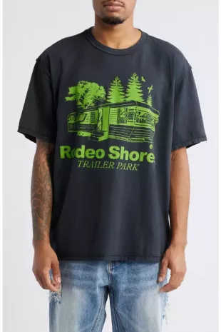 Rodeo Shores Cotton Graphic T-Shirt