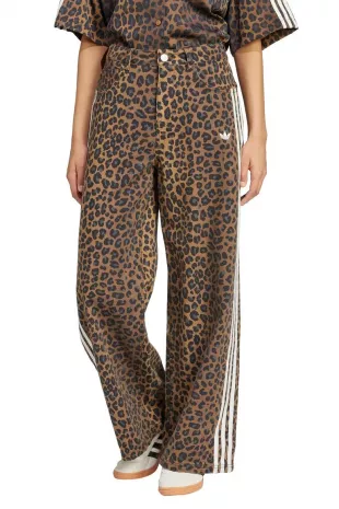 Leopard Print Loose Pants