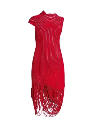 Sculpted Rib Minidress