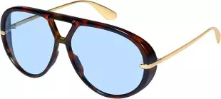 Trendy Oversized Aviator Sunglasses