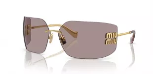 SMU 54YS Gold/Light Violet 80/14/110 women Sunglasses