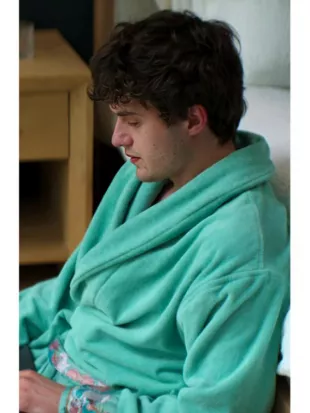Sterling Point 2026 Keen Ruffalo Teal Printed Robe
