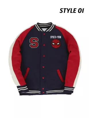 Spiderman Varsity Red Jacket
