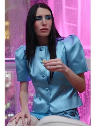 Next Gen NYC S2 Georgia McCann Puff-Sleeve Jacket
