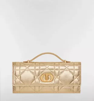 24cm Leather Clutch with Top Handle