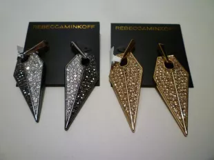 Blade Crystal Earrings